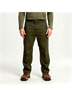 Carhartt Double Knee Work Pants Olive Green Relaxed Fit 33x30 Heritage Utility